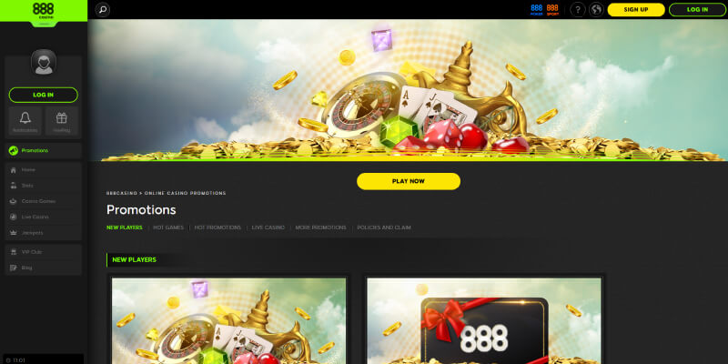 888casino bonusy